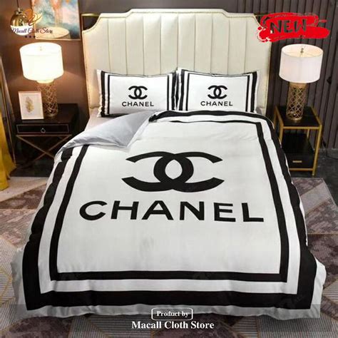 chanel traveling blanket|vintage chanel bedding.